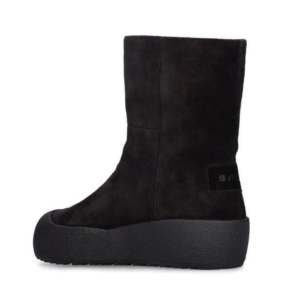 NEW w/ BOX Bally Gstaad Suede Boots Rubber Shoes 10 St. Moritz Curling RARE !!! main image 7